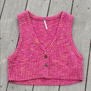 Free People Mystic Island Vest size L